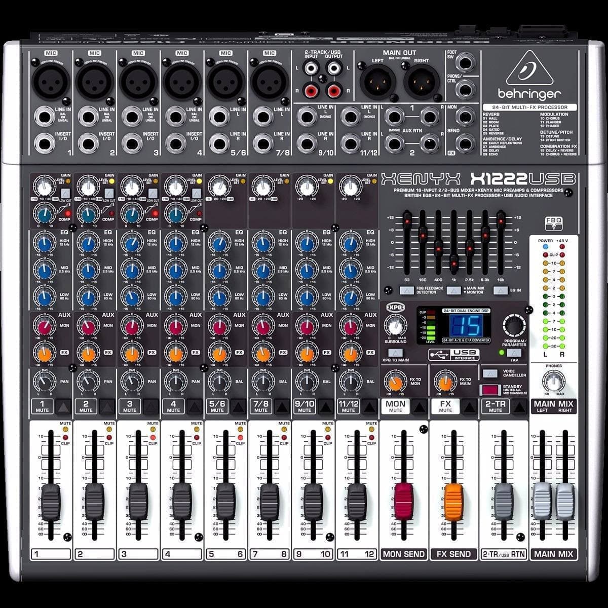 メインミキサーbehringer X1222USB｜茨城 龍ヶ崎｜CR5BAR